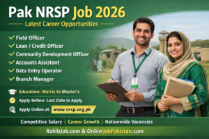Pak NRSP Job 2026