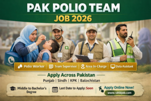 Pak Polio Team Job 2026