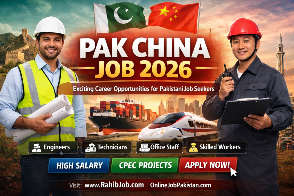 Pak China Job 2026