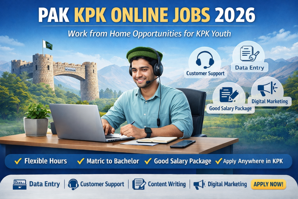 Pak KPK Online Jobs 2026